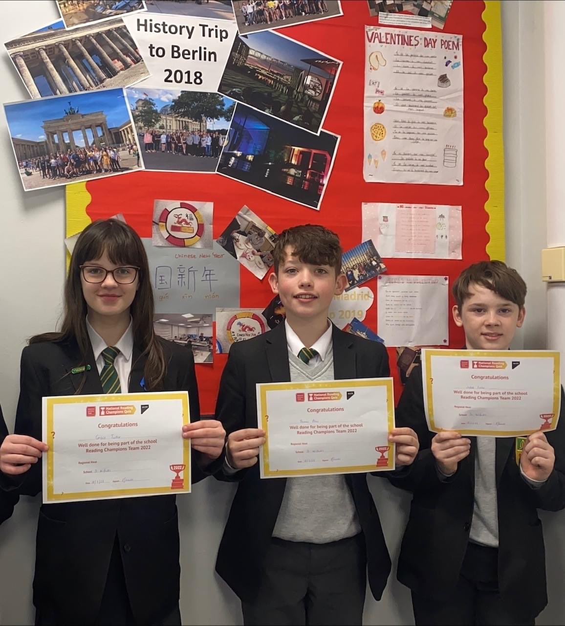 St. Wilfrid's RC Col on Twitter "A HUGE well done to our pupils at St