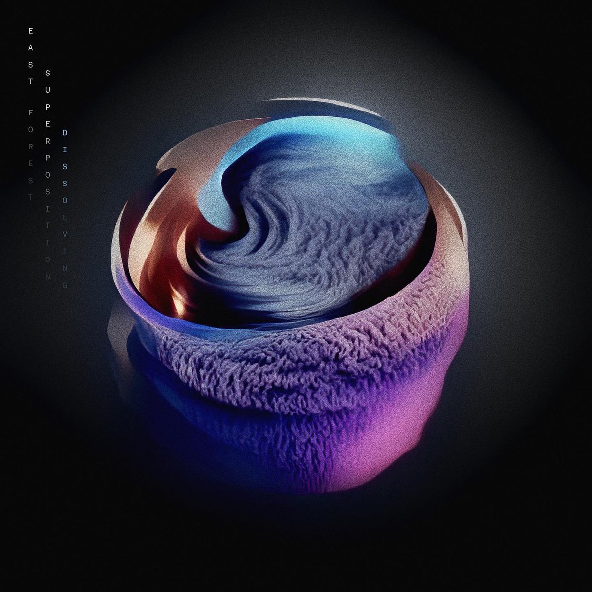 boreta's tweet image. we have some new music out this week

@superposition &amp;amp; @eastforestmusic 

i did the album artwork using generative art + AI trained on imagery from the utah desert