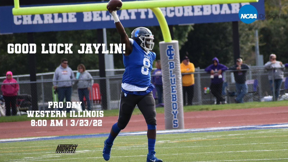 IC_Football's tweet photo. Best of luck to Jaylin Swan at his pro day at Western Illinois! https://t.co/lKi3BMLXrB