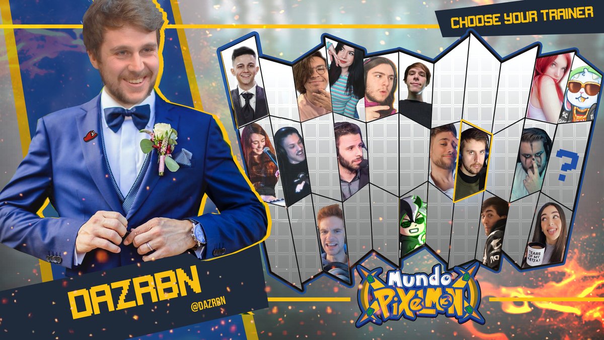 ¡PARTICIPANTE NÚMERO 17!

El pesado de <a href="/Dazrbn/">David “Daz” Romero</a> no solo se va a casar, sino que va a participar en otra entrega de Mundo Pixelmon!

¿Llegará tan lejos como la última vez?

¡BIENVENIDO!