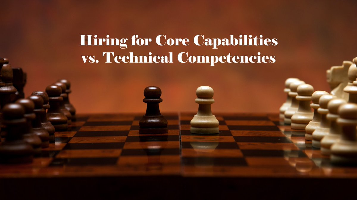 shawn_persons's tweet image. Core capabilities or technical competencies? Learn the differences of each and where you should place your primary focus when hiring.
 
bit.ly/3wg0dpG
#corecapabilities #technicalcompetency #hiringprocess #hiringpractices