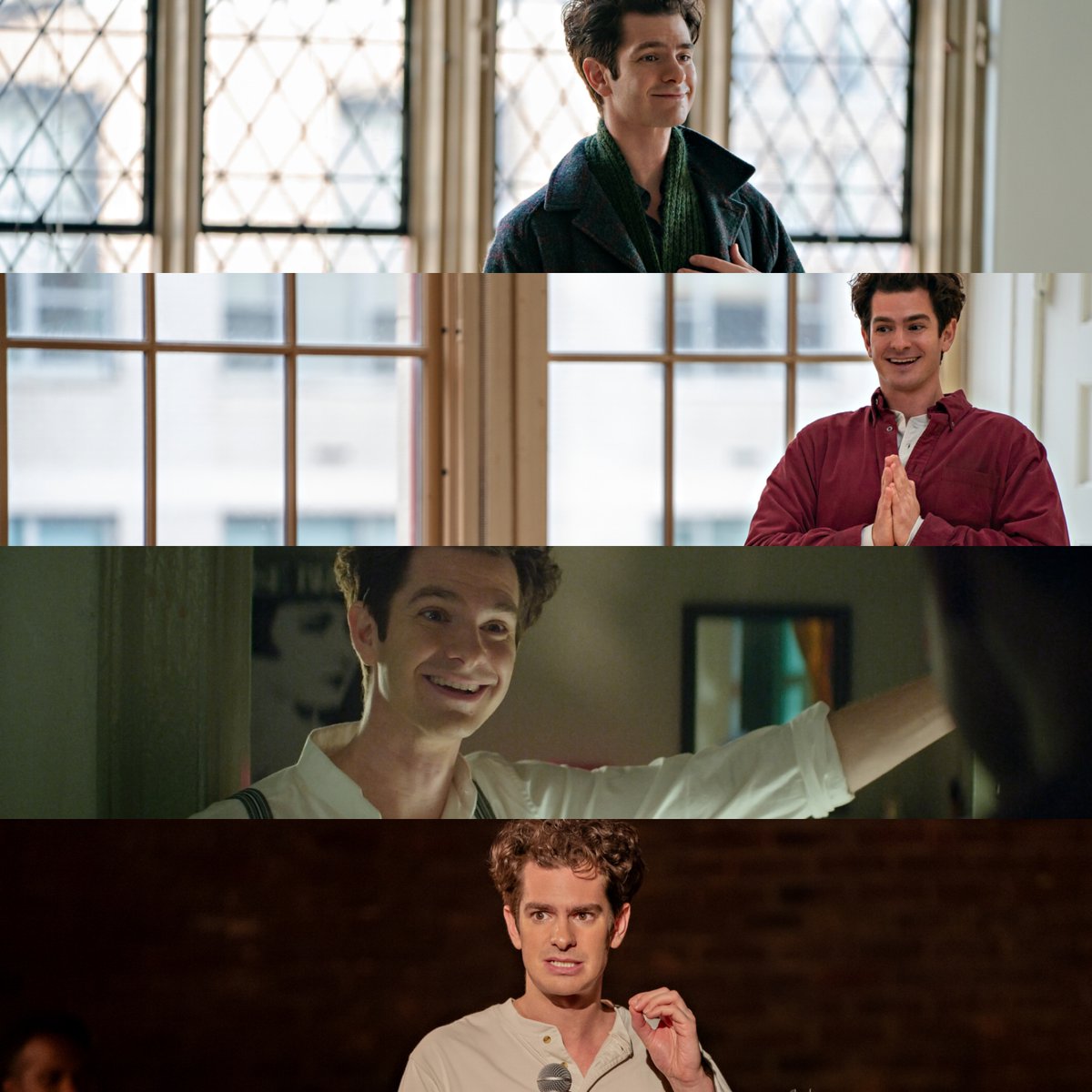 The range of emotions going into Oscars weekend…#AcademyAward Nominee Andrew Garfield gets it. #ticktickBOOM 💥