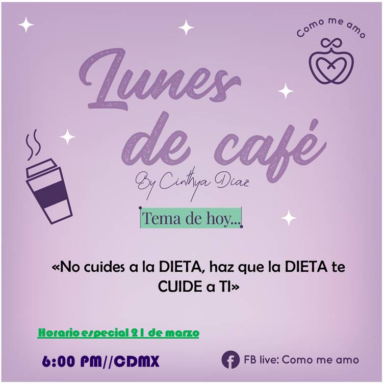 ComoMeAmoMx's tweet photo. ¿Te has sentido mal por?... Haber comido algo que no "debías" por que  "esta prohibido" "engorda" o eres de l@s que dicen no es que "me estoy cuidando" para decir que o comes cierto tipo de alimentos.

Ven y aprende como hacer que la DIETA se la que te cuide a ti y no tu a ella https://t.co/nnSo2dhpok