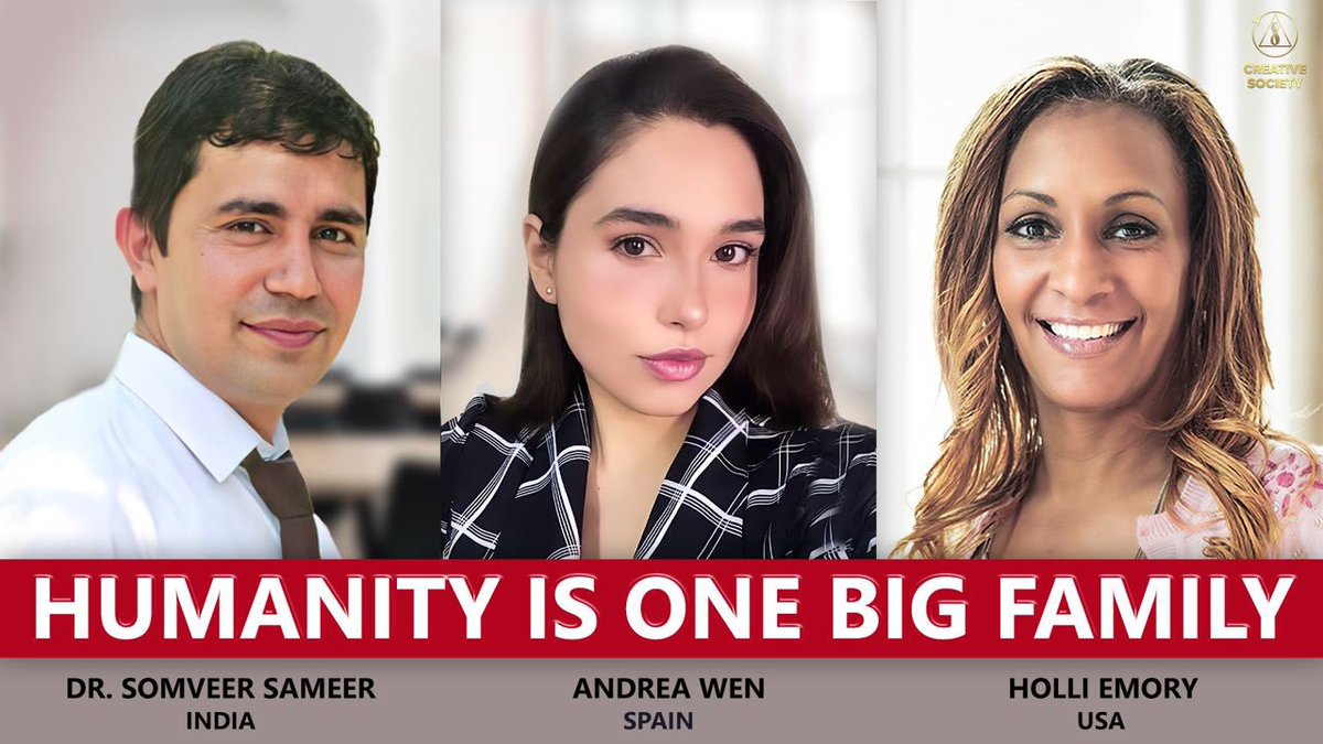 AndreaWenYing's tweet photo. Thanks for Having Me @AllatRaTV @CreativeScty Unity is the Solution @OHOW2020 Let’s raise #Awareness and let’s #BeTheChange for #WorldPeace

The Best Investment is a Human Life | International Discussion

🔴 Watch LIVE:
https://t.co/xuFKne5iFZ

#GlobalCrisis #time4truth #Refugees https://t.co/Rph8KUZgBH