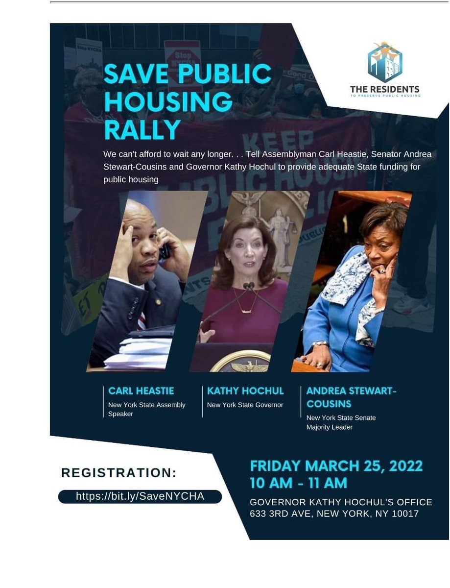 ramonathemona's tweet photo. #nycha #savesection9 #fundnycha #reformpublichousing #removeruss #killthebill https://t.co/Twd9dhmWk6