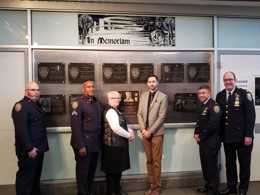 NYPD Auxiliary on Twitter "Today we were honored to attend the