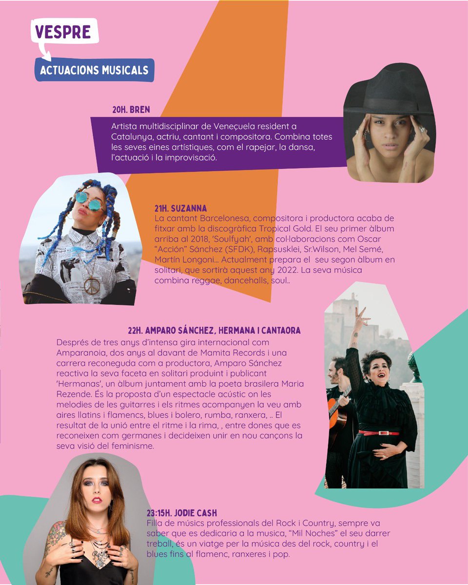 📢📢Ja podeu consultar totes les activitats del festival 100% Girls Power <a href="/scgramenet/">Aj. Sta. Coloma Gram</a> <a href="/la_ciba/">La CIBA</a> el proper Dissabte 26 de març.

Us podeu inscriure a través de grameticket.cat