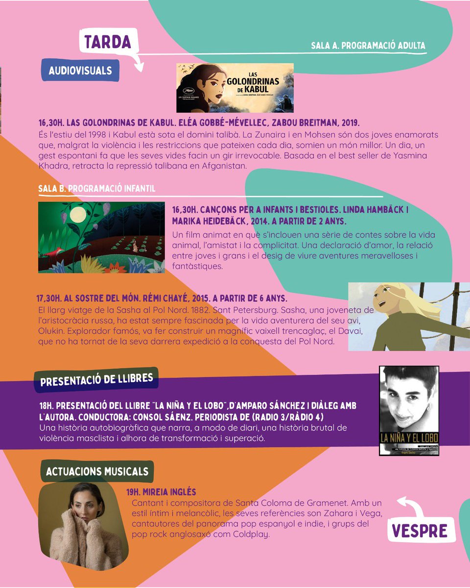 la_ciba's tweet photo. 📢📢Ja podeu consultar totes les activitats del festival 100% Girls Power @scgramenet @la_ciba el proper Dissabte 26 de març.

Us podeu inscriure a través de https://t.co/TPySpICmiu https://t.co/rI9YNOTdnC