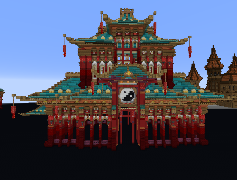 ANewOdysseyNFT's tweet photo. day 6: We continued working on our spawn and started to integrate it into the surrounding terrain. We now need to improve the terrain even more (taller mountains...) and work on the big staircase leading down to our village. 

Real estate coming soon?

#nftworlds #Metaverse #NFTs https://t.co/Gqo48Y1vdU