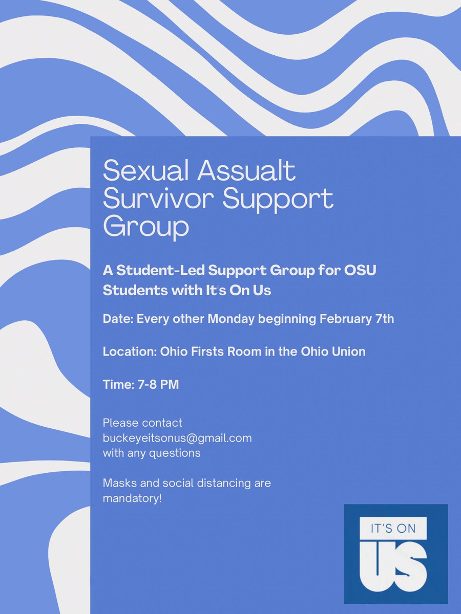 ItsOnUs_OSU's tweet photo. Happy 3/21! Come hang with us tonight from 7-8 PM! https://t.co/BcqOMZd6Sk