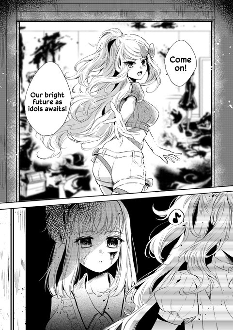 "Come on! Our bright future as idols awaits!"

New Idol Royale up on webtoon! Link in comments below 💖 