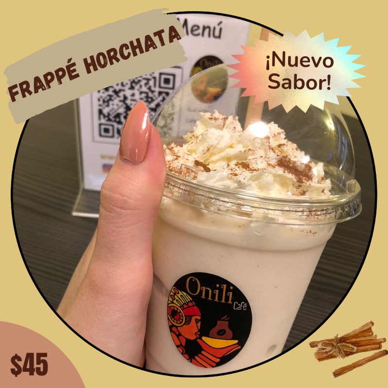 cafeonili's tweet photo. Refresca tus paseos con una de nuestras delicias 🧋😋🤩

Te esperamos!!!
🕢Lunes a domingo de 10:30 am a 9 pm 
📍Miramontes#2029 Col. Educación
Local A
#cafeonili #frappehorchata #delicioso  
#frappelover #frappetime TeEstamosEsperando #disfrutarlavida https://t.co/d68FwZKObu