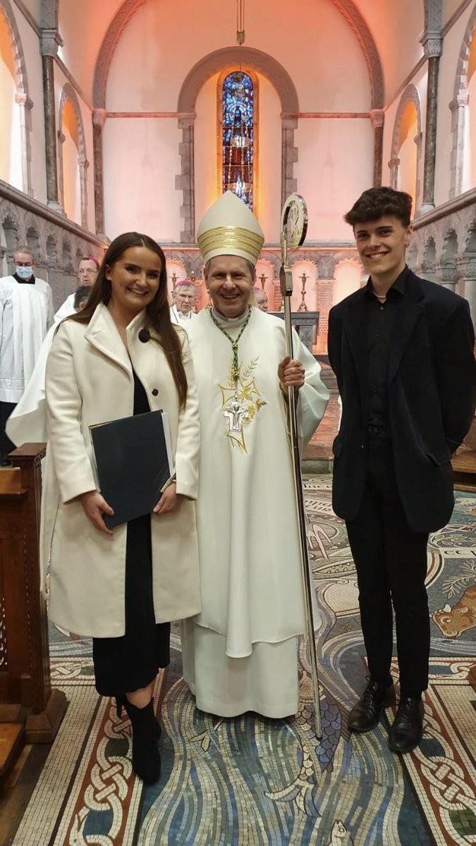 Quercus_UCC's tweet photo. So proud of Quercus scholars Ciara Cullinane (@UCC_Medicine) and Donnchadh Hughes (@MusicUCC) who performed so beautifully at the official opening of the Honan Chapel in @UCC this evening. https://t.co/62PQMYpZHw