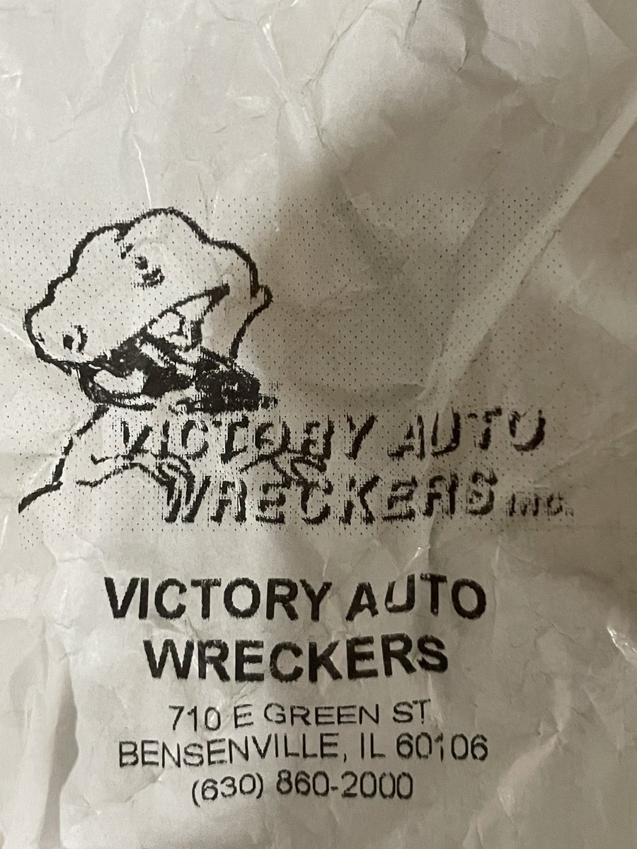 disgruntmonkey's tweet photo. Saw this receipt and it made me smile…#thatoldcarisworthmoney #victoryautowreckers https://t.co/E3AIwzuRVj