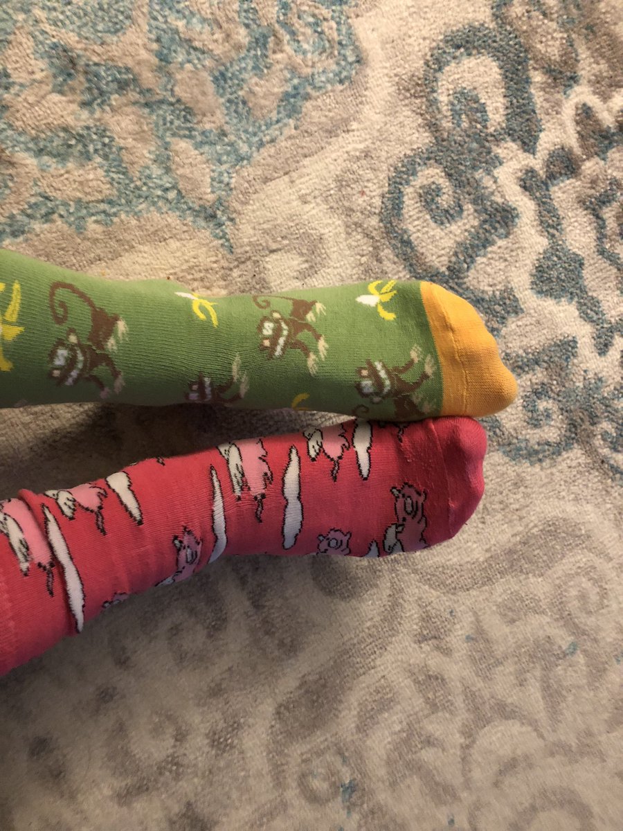 Ms_Clark_CHE's tweet photo. Showing my support for World Down Syndrome Day! #chdreambuilders #RockYourSocks #WDSD2022 💛💙 https://t.co/l0cN59oDRW