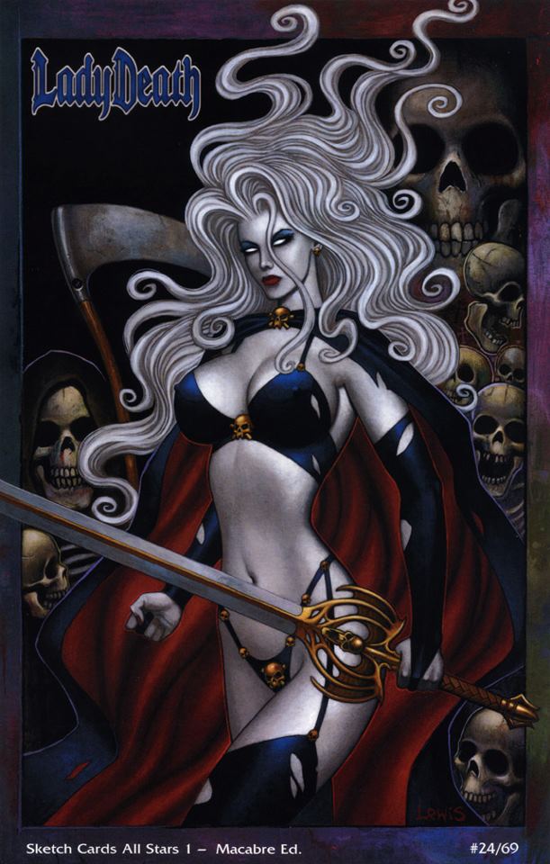 thecoffincomics's tweet photo. A beautiful drawing of Lady Death done by Scott Lewis!
#ScottLewis #Art https://t.co/MphYEWgkGF