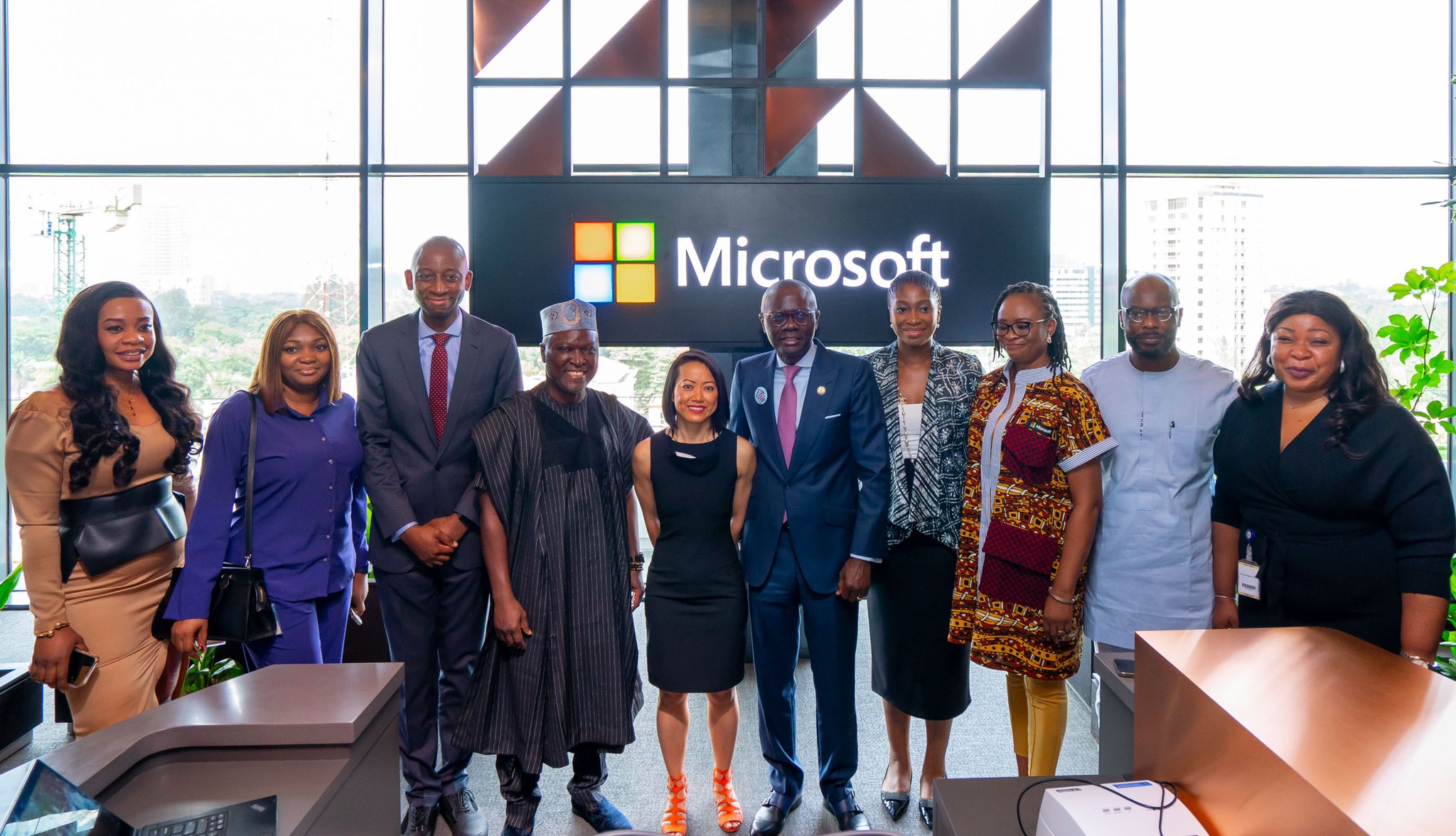 Babajide Sanwo-Olu on Twitter: "Today, I attended the official opening of Microsoft's African Development Centre in Ikoyi. Lagos embraces Big Tech and our state continues to play a role in strategically enabling