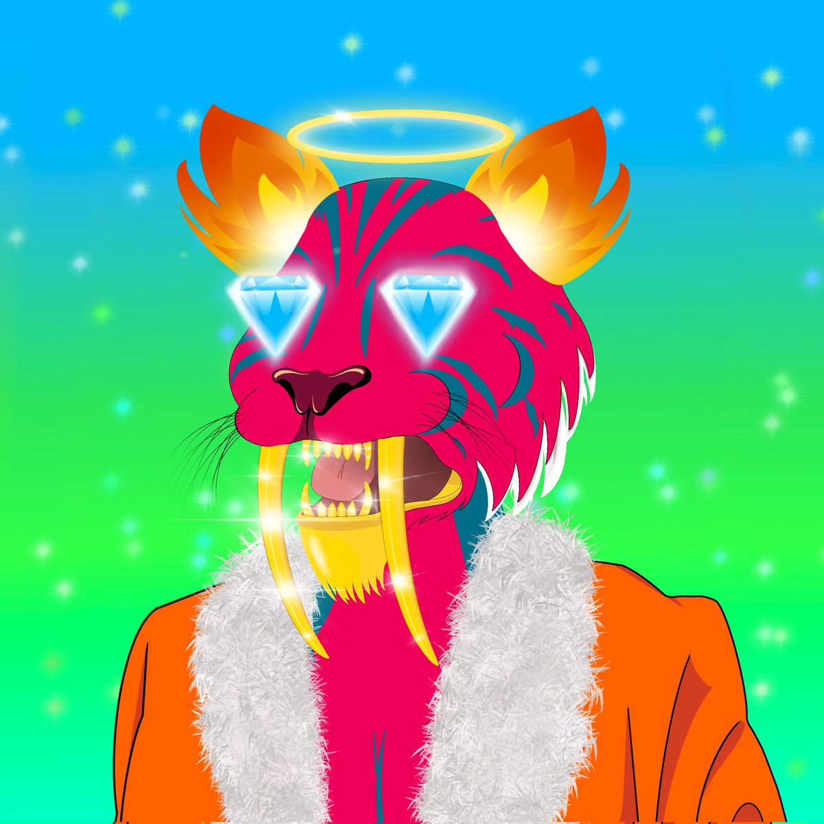 NomoreExtinct's tweet image. SabreTooth will be resurrected on Metaverse!