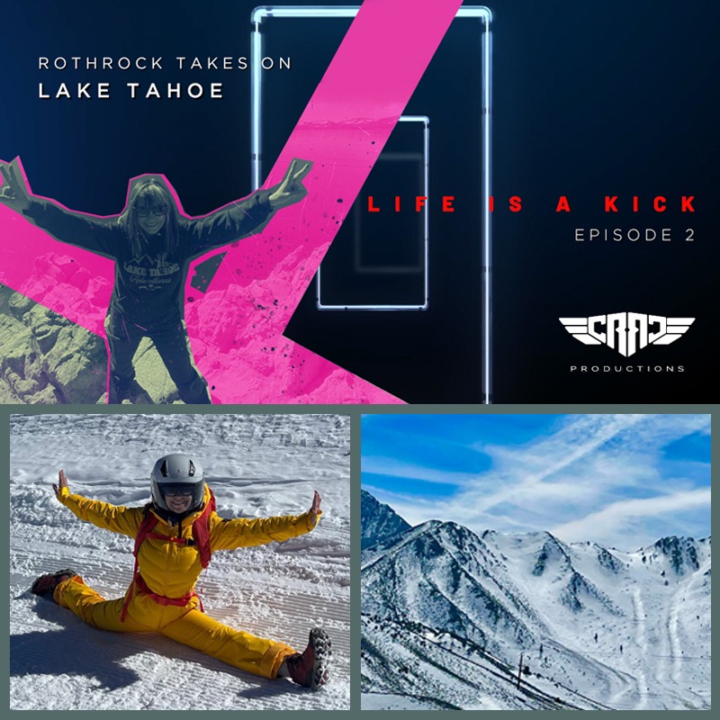 Episode 2 is up on my adventure travels.. Life is a Kick Lake Tahoe YouTube.com/cynthiarothroc…