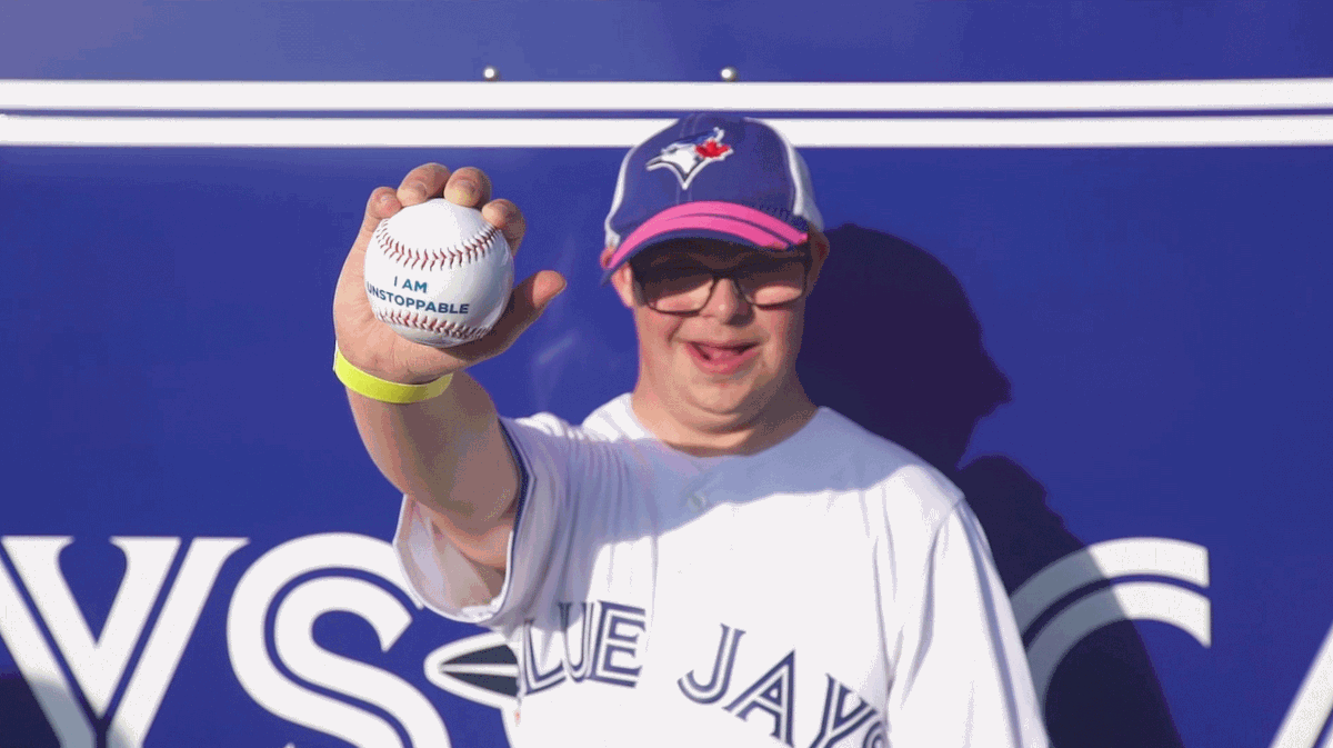Today is #WorldDownSyndromeDay and we celebrate all the incredible athletes living with Down Syndrome in our #BlueJaysCommunity from coast to coast to coast!