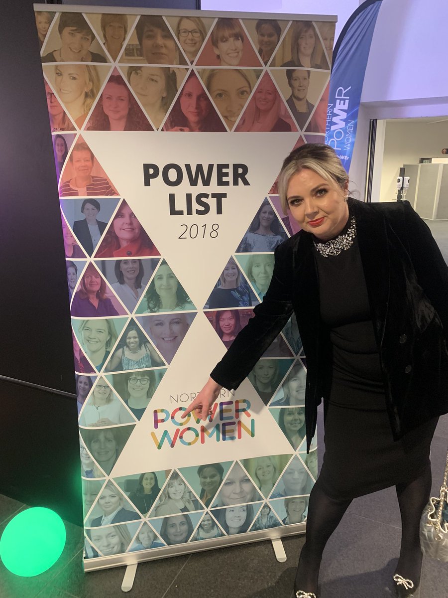 Very excited to be @NorthPowerWomen awards where my fabulous boss @nickychanthomp is a nominee! #NPWAwards #WeArePower