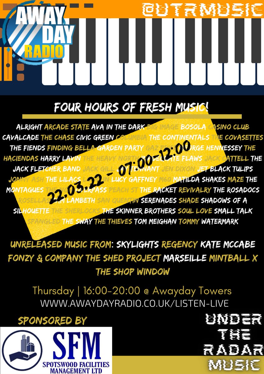 UTR | Awayday Radio tweet media