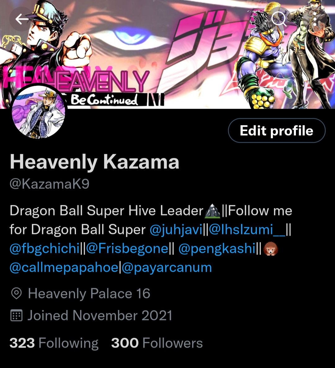 KazamaK9's tweet image. 🎉We hit 300 thats 300 🐐added to the fam. Slowly climbing up the anitwt ranks🫣 + plus 300 special gon be my new top 10 animanga. We will only keep going up 🤷🏾‍♂️🗣️🗣️🎉