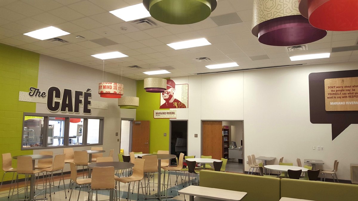 EduSourceCorp's tweet photo. #green inspired installs that will make your school district #greenwithenvy Highlighting our #favorites @BeltonISD @SanMarcosCISD @eastchambersisd Contact us to #upgrade your cafeteria #childnutrition #moderncafeteria https://t.co/nIKt2inF5G