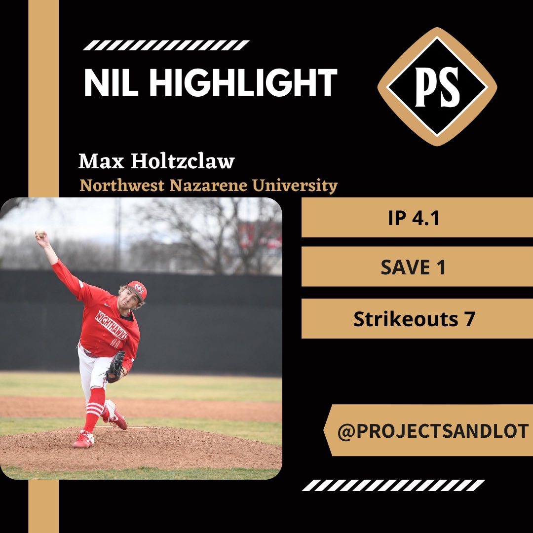 ProjectSandlot's tweet photo. Street Team Update! Another week of college baseball has gone by. Some solid performances by our guys. Here’s a few to check out! Make sure to give these guys a follow!
#NIL #ProjectSandlot #StreetTeam #MajorLeageuU https://t.co/A9jvtzZaX2