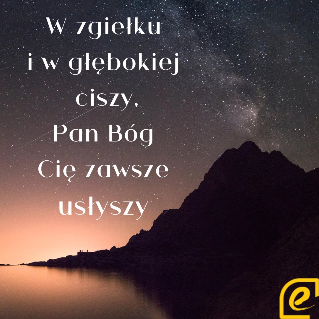 Ekatecheza's tweet photo. Czasem zdaje nam się, że Bóg nie słyszy naszego wołania. Jest niedostępny, zajęty ogromem innych spraw. Tymczasem, w każdej sytuacji, nie wolno nam zapominać, że chociaż nie zawsze efekt jest taki, jak tego oczekujemy, to żadna z naszych modlitw nie pozostaje bez wysłuchania. https://t.co/prK12K6mcx