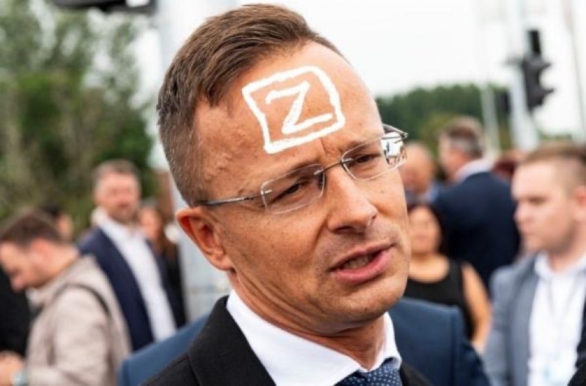 Let me present to you:

the Hungarian Foreign Minister, loyal puppet of Russia who is happy to support Russia in slaughtering Ukrainian civilians

for many years, he is considered to be one of the most active political assets Russia has inside of NATO and the EU