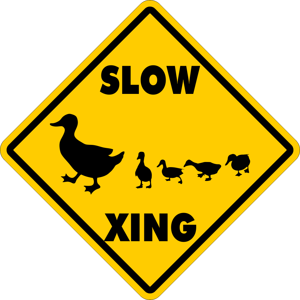 SignScreenEvart's tweet photo. 12"x12" Funny sign. $9.99 https://t.co/siDHBaElAx #duck #duckcrossing #duckxing #funny #noveltysign https://t.co/5l2eWTcSiJ