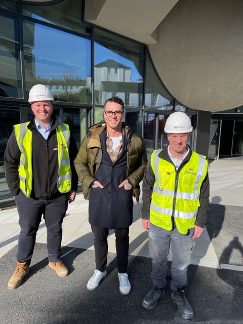 EllaBrocklebank's tweet photo. What. A. Day. for @jennergroup with @Folkestone51 live on our screens tonight on @BBCTheOneShow & a 6-page feature in @BuildingNews magazine!
As well as being shortlisted for the @CE_Awards ππ»ππ€π»
Absolutely bursting with pride & loving the new members of Busted!πβ€οΈ#teamjenner https://t.co/7rHeO724tV