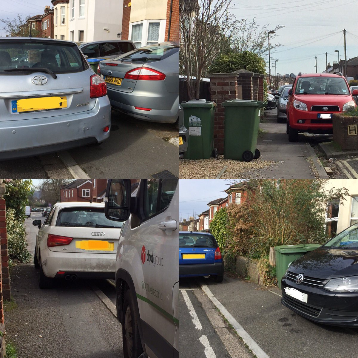kinge_rebecca's tweet image. Here are some pics I took in the space of about 100yards last Tuesday. There were more, but you get the point. #BlockedPavements 

I started to report these via @SouthamptonCC , but it took too much of time to submit. 

Avenue Road, Portswood. Could you take action please SCC.