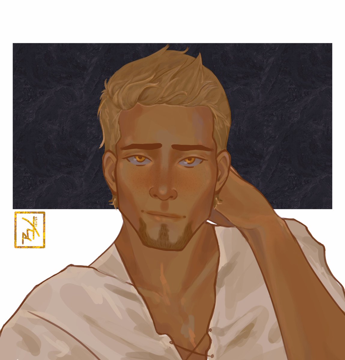 That's what I'm here for – to deliver unpleasant news and witty one-liners. 

#DragonAge #AlistairTheirin #DragonAgeFanart