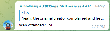 XGamerToken's tweet photo. @XrdogeJulio @theartofdayne @JoelKatz @XRdoge Stay far away from XRDoge, I heard they may try to get you to do more art for them. I am afraid even if you don't agree, they will just steal it. https://t.co/JrCkjQ8Bei