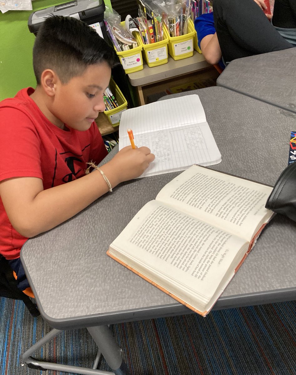 MyLilJackets's tweet photo. We’re working hard today identifying plot elements within our own fantasy texts, and linking it to specific question stems. #DobbsLilJackets 
@DobbsElem https://t.co/EdTV8yuBBP