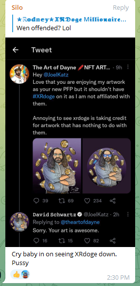 XGamerToken's tweet photo. @XrdogeJulio @theartofdayne @JoelKatz @XRdoge https://t.co/JYbou9OxIp