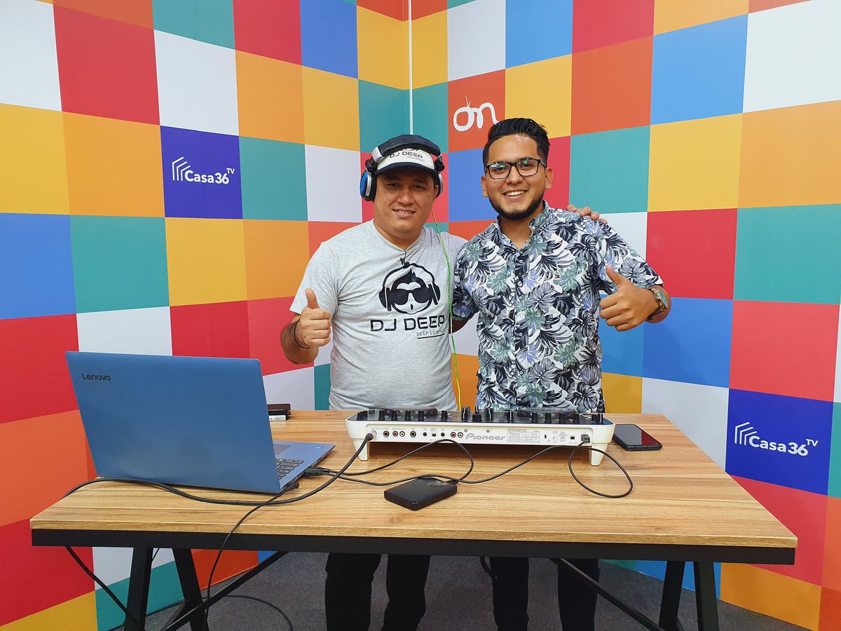 92DjDeep's tweet photo. ❗ Contento por la participación en el programa Conecta con tu barrio de #CanalCasa36tv pendiente del programa. 😎 https://t.co/Fy9Ok4sCbq
