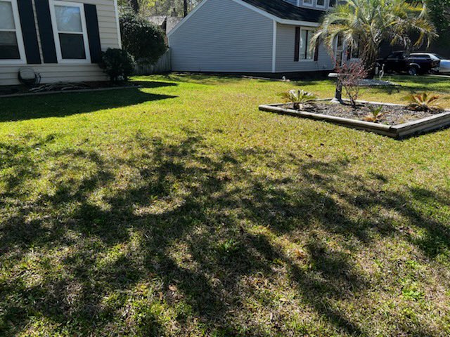 Aidan from Goose Creek ,SC Who recently signed up for our 50 yard challenge mowed his first lawn today . Great start .