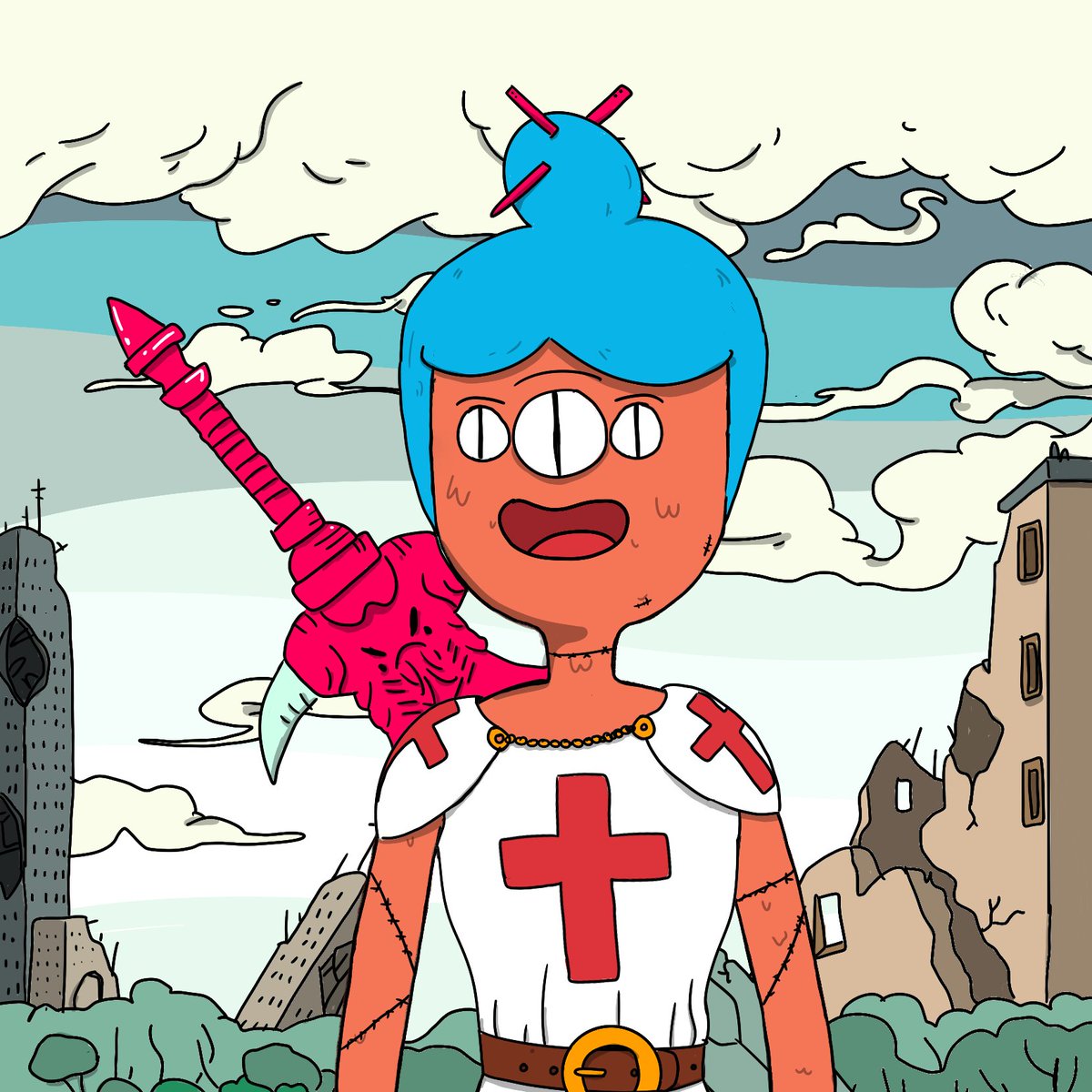 SHE Warrior⚔️ | PUBLIC 19 MAR. | 100 NFTs tweet media