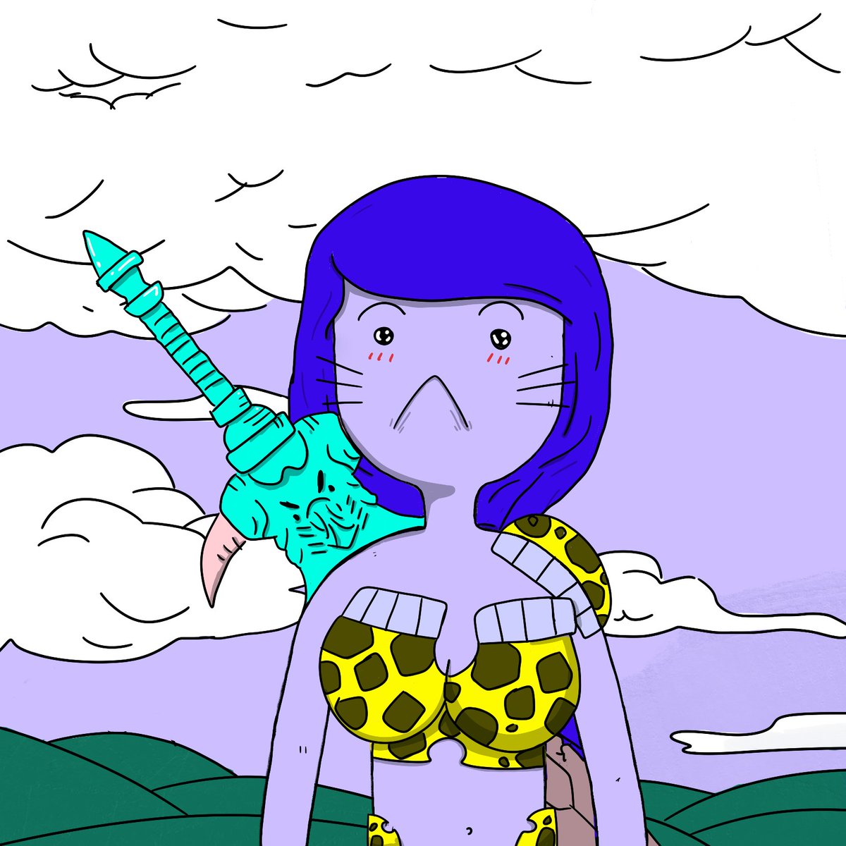 SHE Warrior⚔️ | PUBLIC 19 MAR. | 100 NFTs tweet media