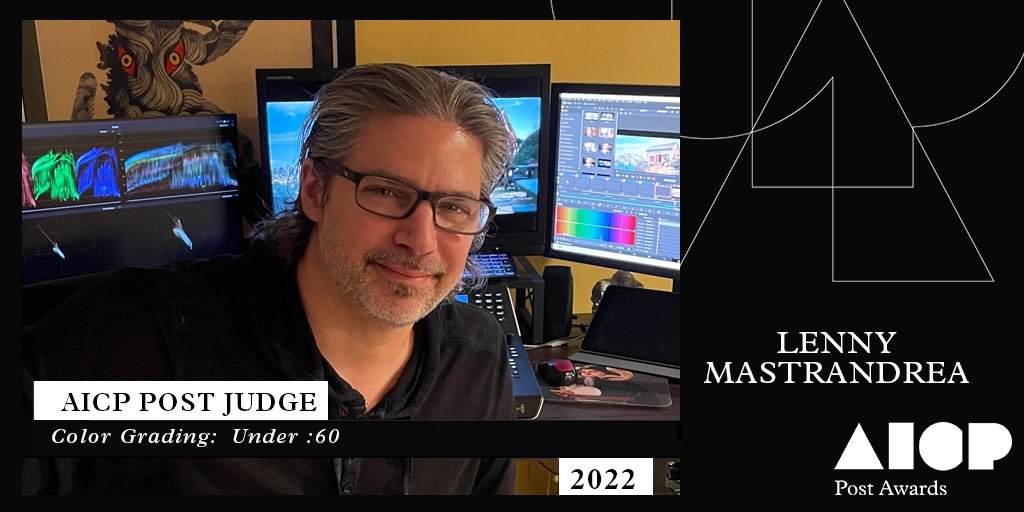 Color_Maestro's tweet photo. Always honored to contribute #AICPAwards #AICP https://t.co/bU7HAYD5Zc