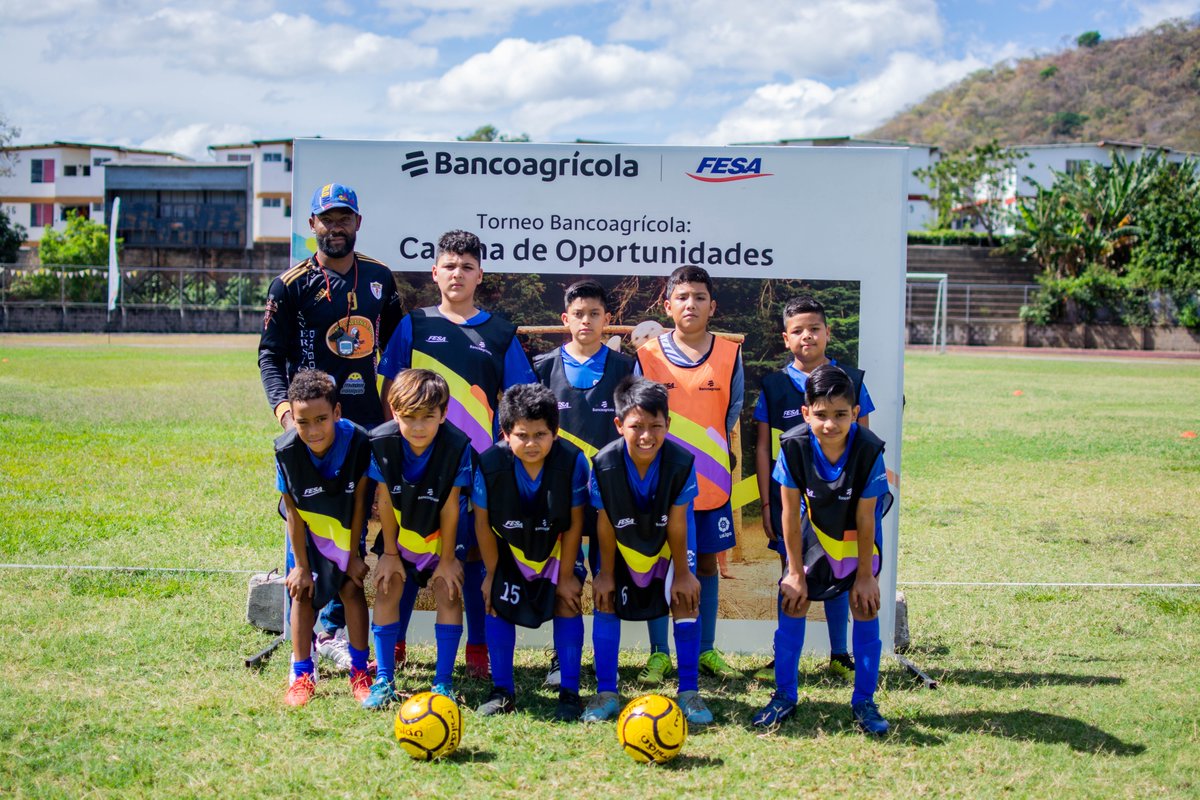 FESAELSALVADOR's tweet photo. Este fin de semana inauguramos el torneo Cancha de Oportunidades de @bancoagricolasv ,⚽ la primera jornada se llevó a cabo en Ahuachapán y Santa Ana📍 https://t.co/y7jzmHjCya