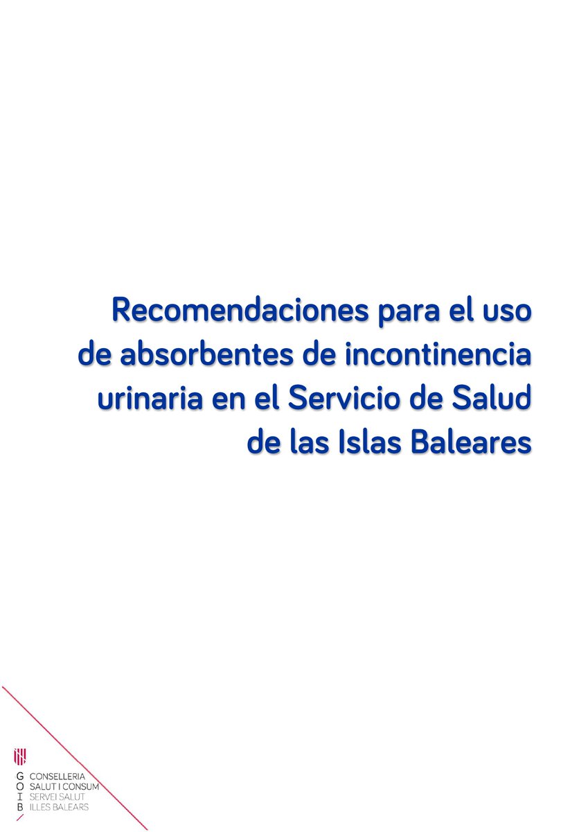 apmallorca's tweet photo. Disponible a #webapmallorca 👉Recomanacions per a l'ús d'absorbents d'incontinència urinària a @ibsalut
Versions 📑
CA➡️https://t.co/9FRQHPwveE
ES➡️https://t.co/u8RWEK1Itz
#apalteucostat 👨⚕️👩⚕️@SalutGOIB https://t.co/t0BDlL9srn