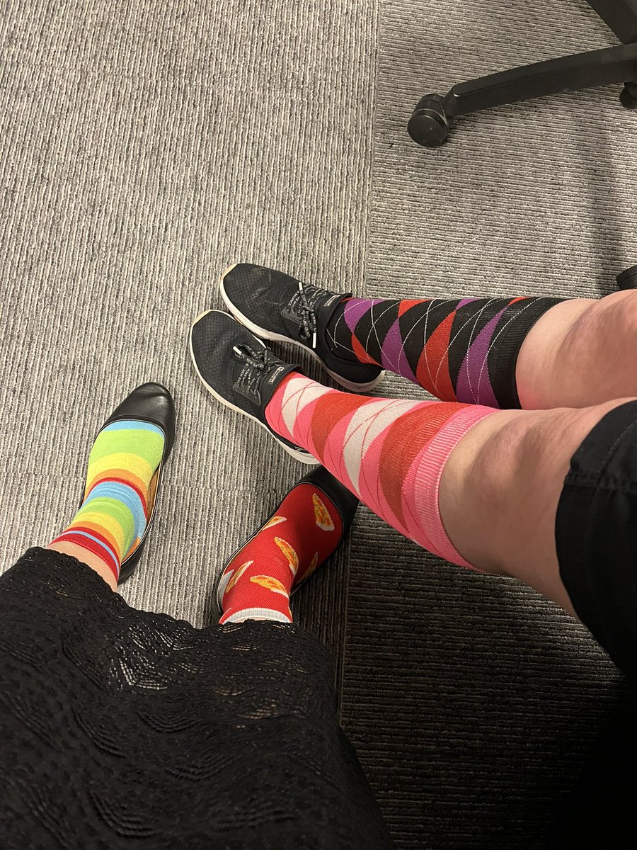 Mrs. B’s rockin’ socks for World Down Syndrome Day! <a href="/MsBoyntonSCN/">Lindsay Boynton</a>