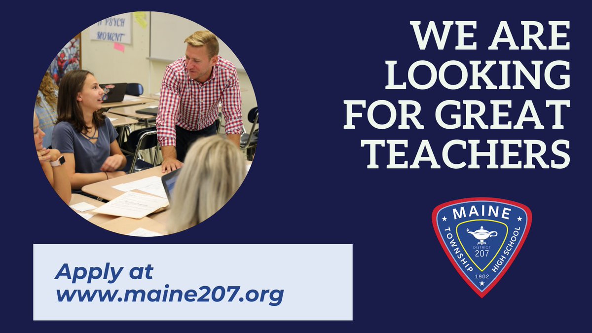 Maine Township High School District 207 tweet media