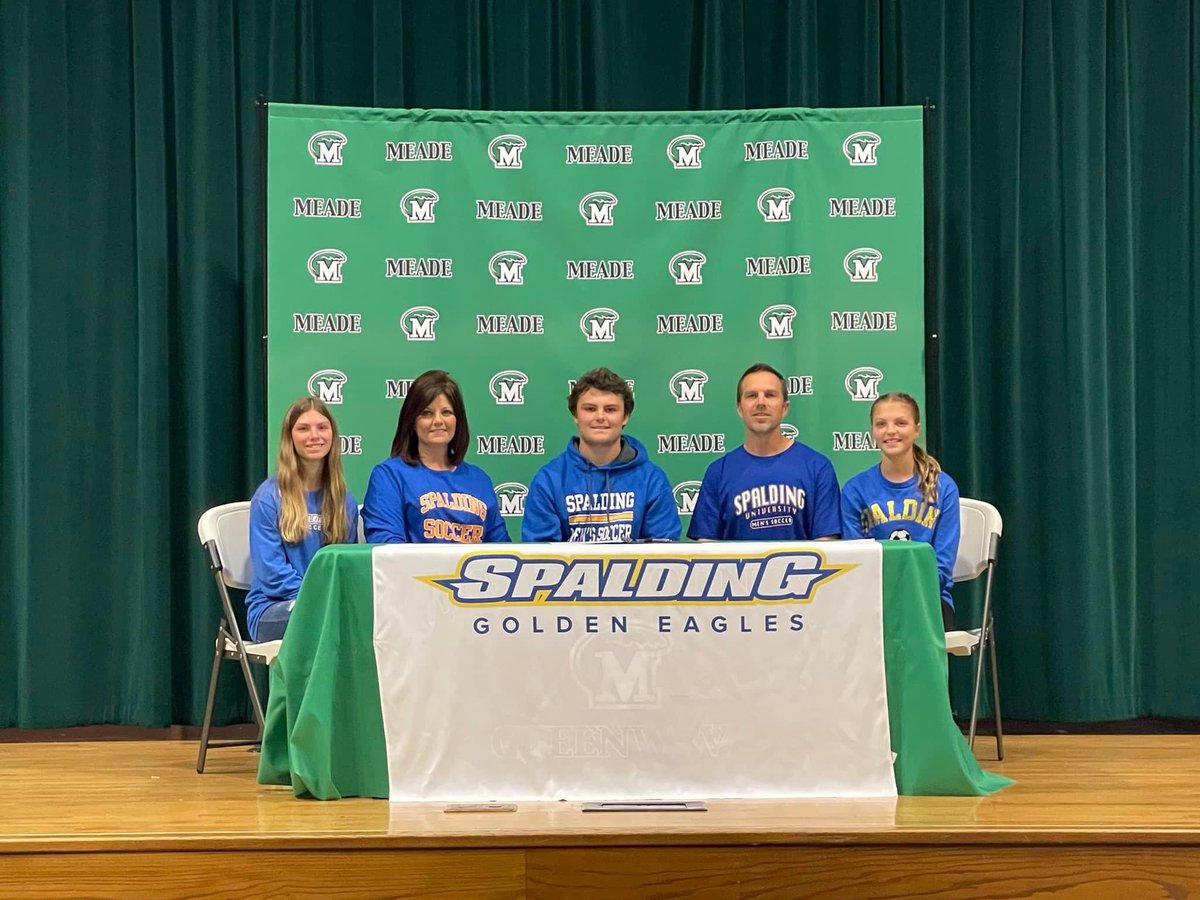 Congrats to <a href="/GraysonPollock/">Grayson Pollock</a> on his signing ceremony with @SpaldingUSoccer!! We wish you the best!