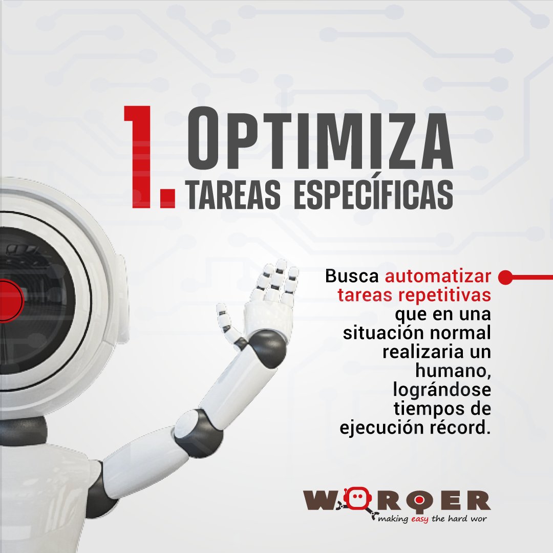 rpaworqer's tweet photo. ¿𝗦𝗔𝗕𝗘𝗦 𝗤𝗨𝗘́ 𝗘𝗦 𝗥𝗣𝗔 𝗬 𝗖𝗢́𝗠𝗢 𝗡𝗢𝗦 𝗔𝗬𝗨𝗗𝗔? 😱

Aquí te dejamos una breve explicación. 

Escríbenos y pregunta por nuestros servicios:

https://t.co/2N49Lx6Igs

𝘔𝘢𝘬𝘪𝘯𝘨 𝘦𝘢𝘴𝘺 𝘵𝘩𝘦 𝘩𝘢𝘳𝘥 𝘸𝘰𝘳𝘬 🦾

#rpa #rpaworqer #software #robot #automatizacion https://t.co/GltacbfdBL