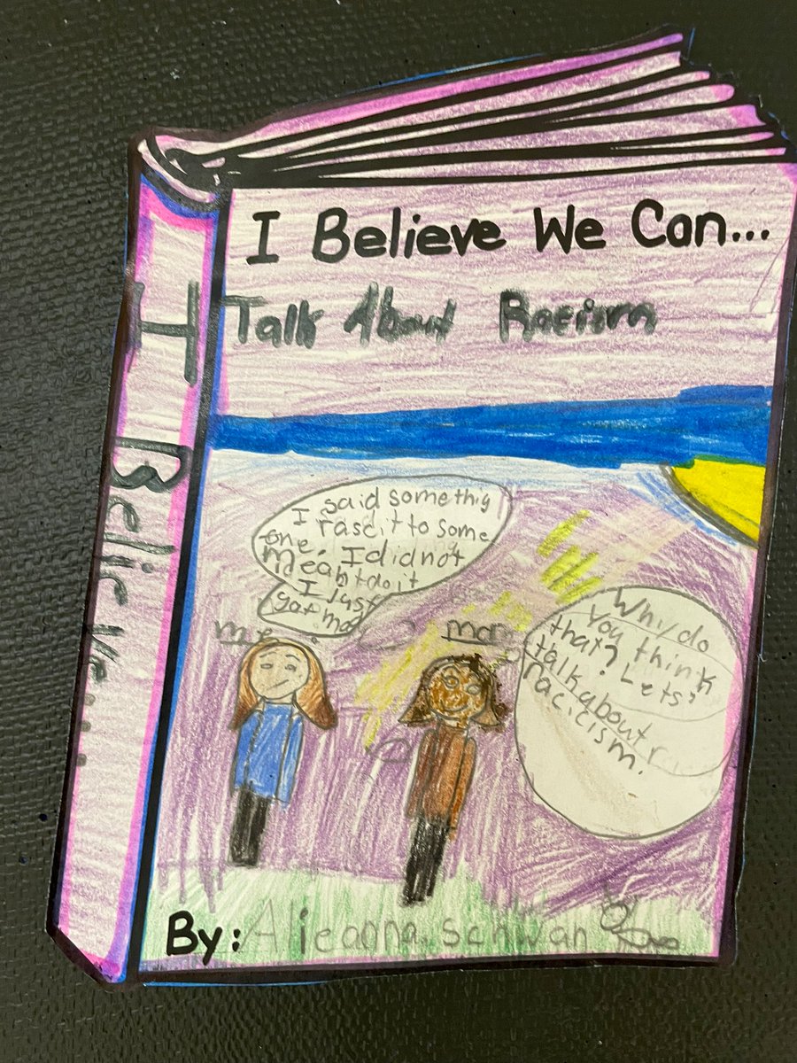 keihowie's tweet photo. @ThomsonSchool came together to demonstrate our learning of what it means to be #antiracist using @DrIbram ’s book “Antiracist Baby” to start these conversations. So proud! #ReginaPublicSchoolsAntiRacism https://t.co/V6asVtGiw0